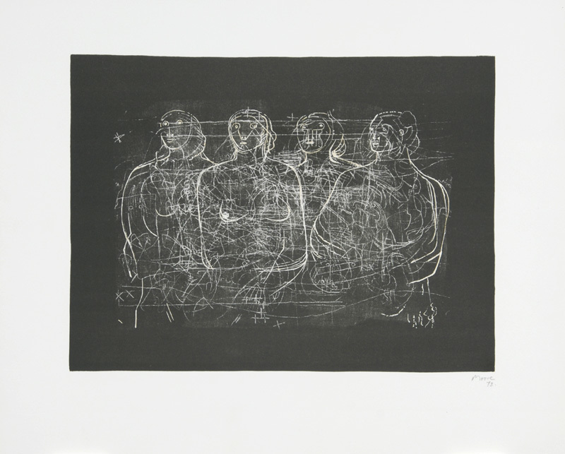 Henry Moore, Four Grey Ladies