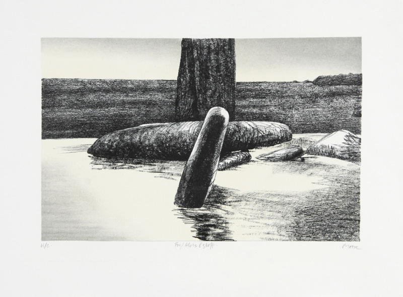 Henry Moore, Stonehenge VII, from "Stonehenge"