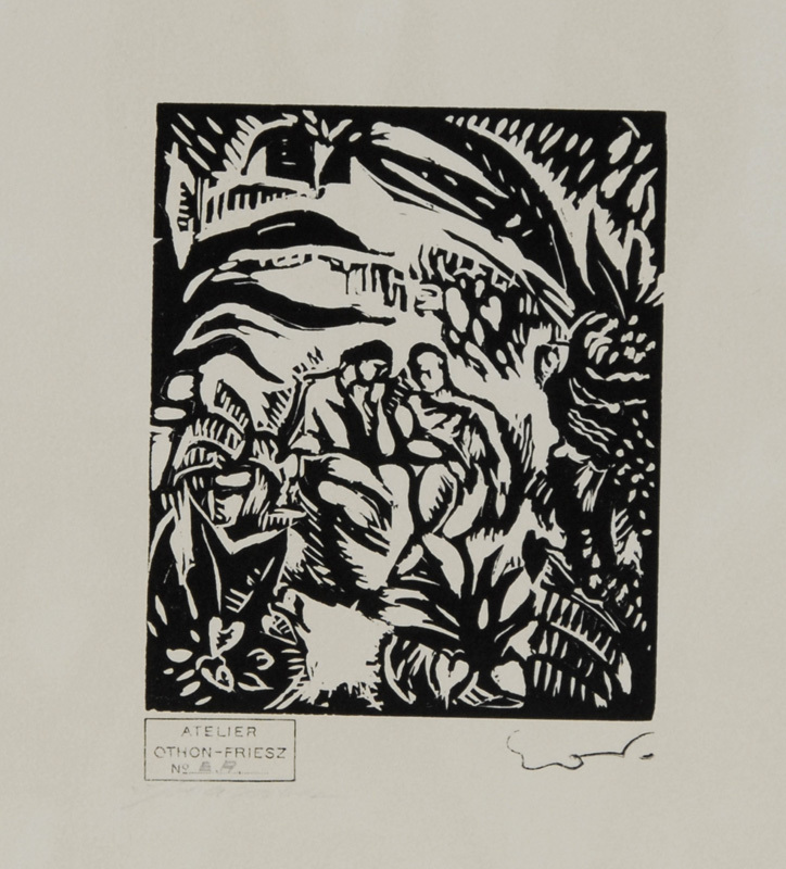 Emile Othon Friesz, 2 sheets: Im Paradies; Sturm