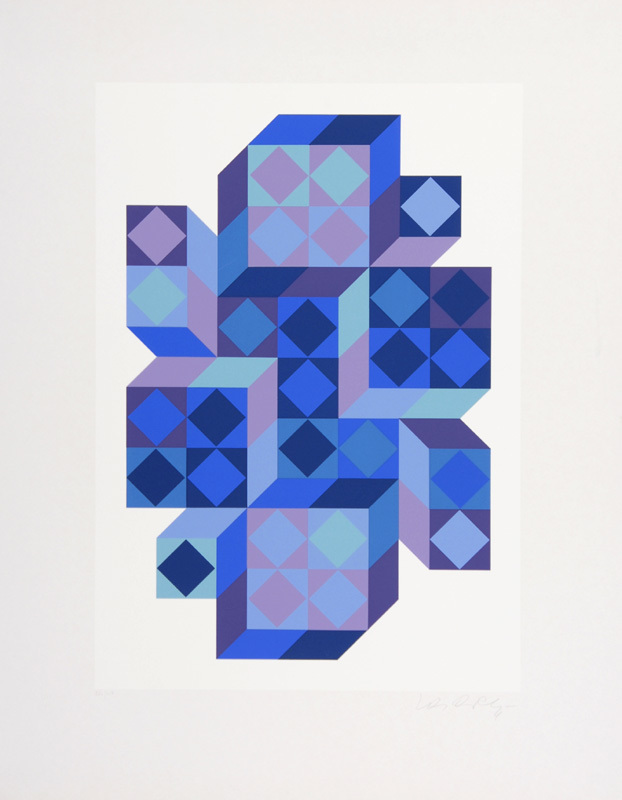 Victor Vasarely, Komposition