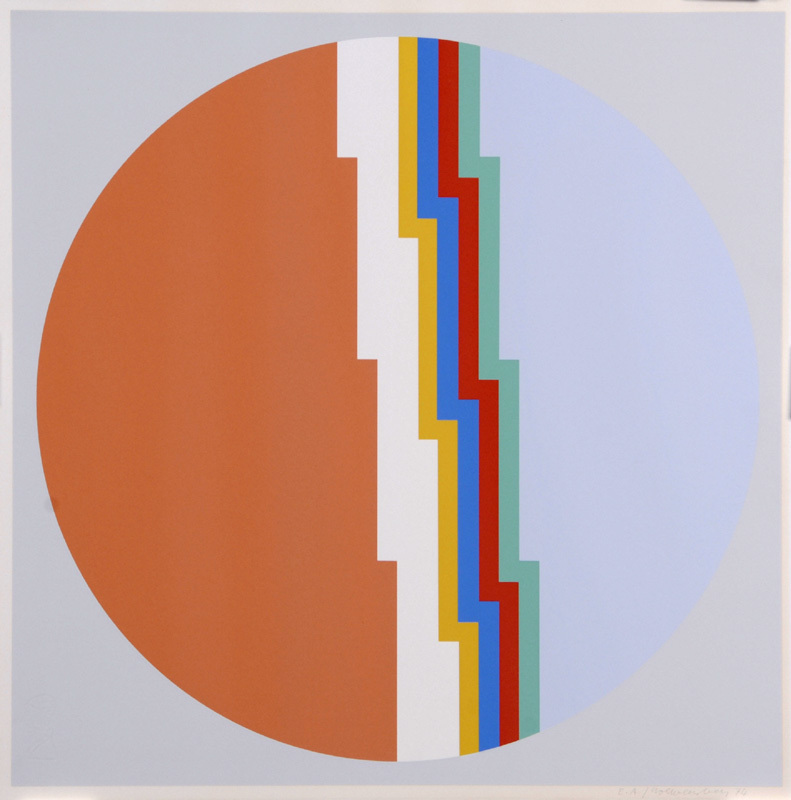 Verena Loewensberg, 2 sheets: Untitled, 1974; Untitled