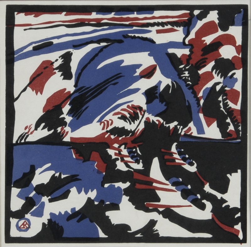Wassily Kandinsky, Blatt aus "Klänge"