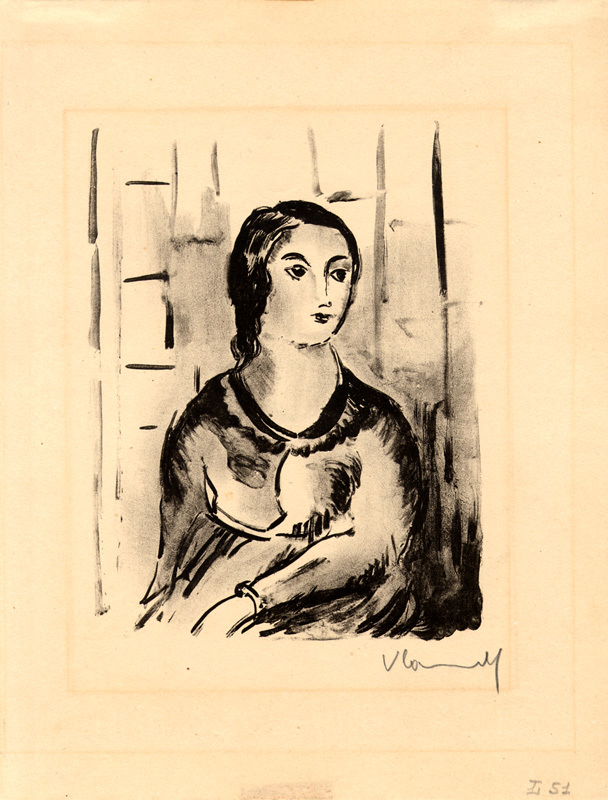 Maurice de Vlaminck, Illustration IX, from "Mont-Cinère"