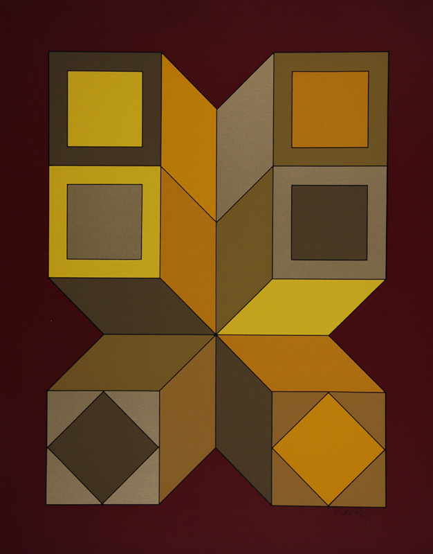 Victor Vasarely, Sheet from "Chico"