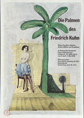 Plakat. Die Palmen des Friedrich Kuhn
