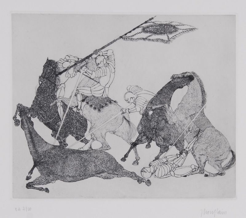 Grafik, 13 sheets: E. Morgenthaler; A. Holy; A. Blanchet; H.R. Ambauen; Fis (2); etc.