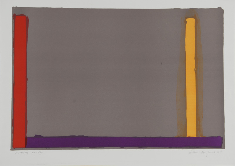 John Hoyland, Large Grey (Swiss)
