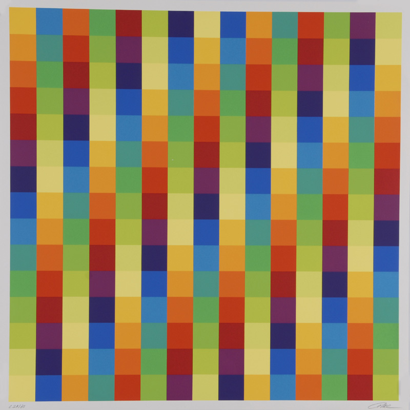 Richard Paul Lohse, Folder C: Modulare / serielle Ordnung