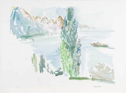 Genfer See Landschaft