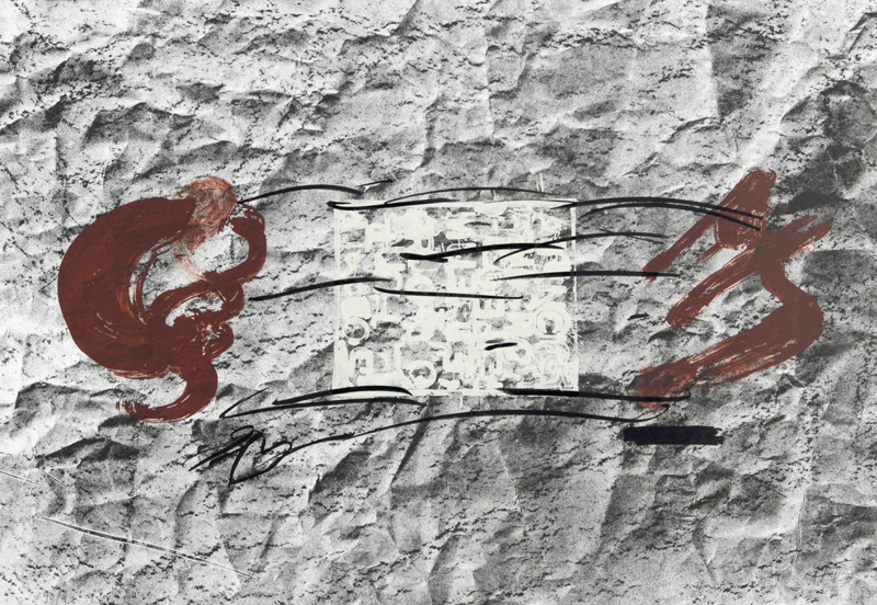 Antoni Tàpies, Sheet from "Suite 63 x 90"