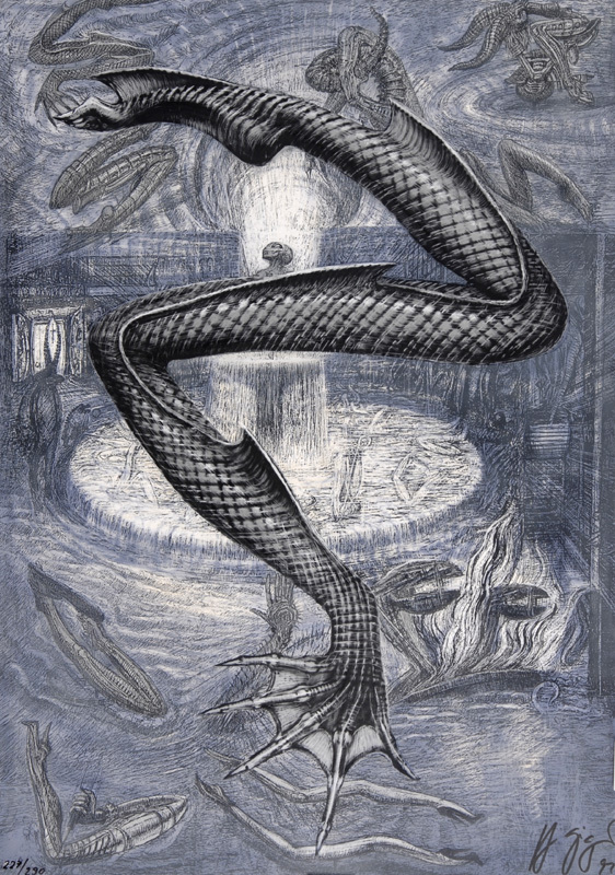 HR Giger, Pisces zinc