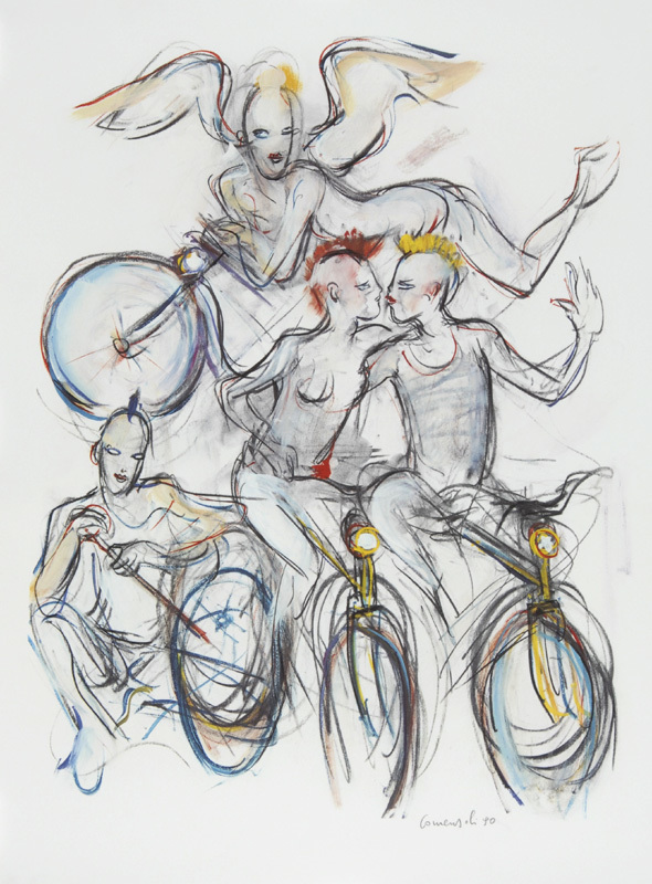 Grafik, 3 sheets: M. Comensoli; C. Piatti; D. Murk