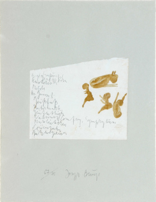 Kalb mit Kinder, from "Suite Schwurhand"