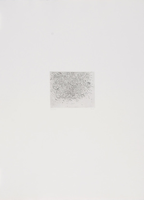 Gnuusch, 1971, from "Grafikmappe des Schweizerischen Kunstvereins 1975"