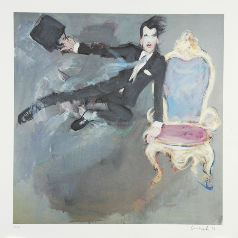 Mario Comensoli, (after). 3 sheets: Manhattan, 1992; Bobfahrer, 1989; Arbeiter, 1992