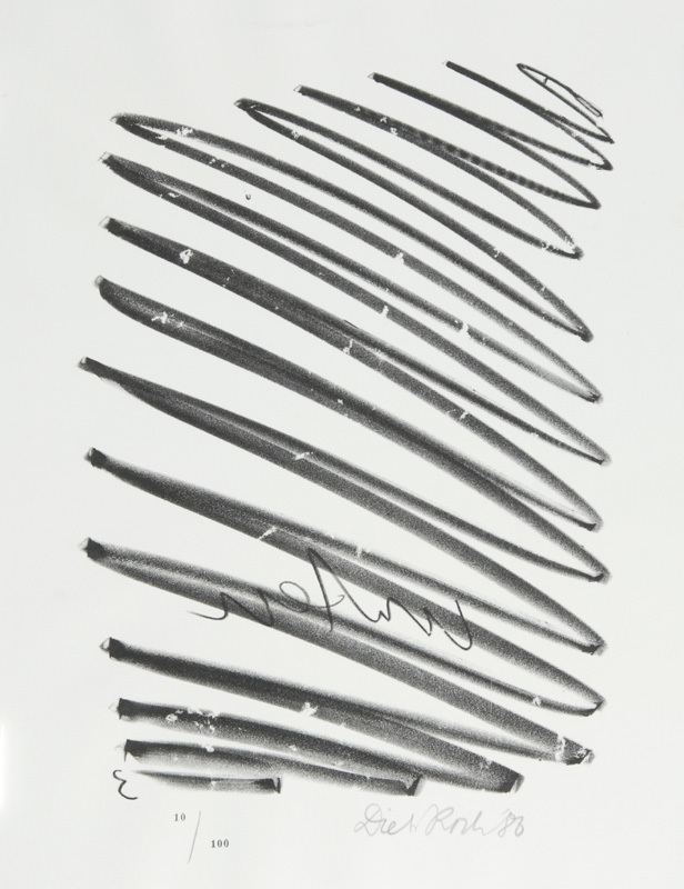 Dieter Roth, Portfolio. La bas