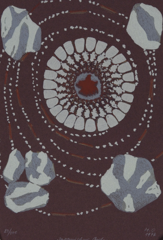 Meret Oppenheim, Japanischer Garten