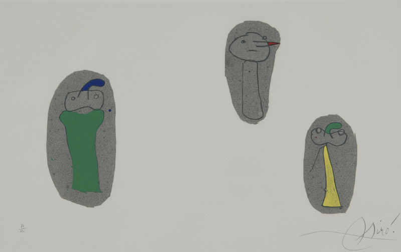 Joan Miró, Sheet from "L'enfance d'Ubu"