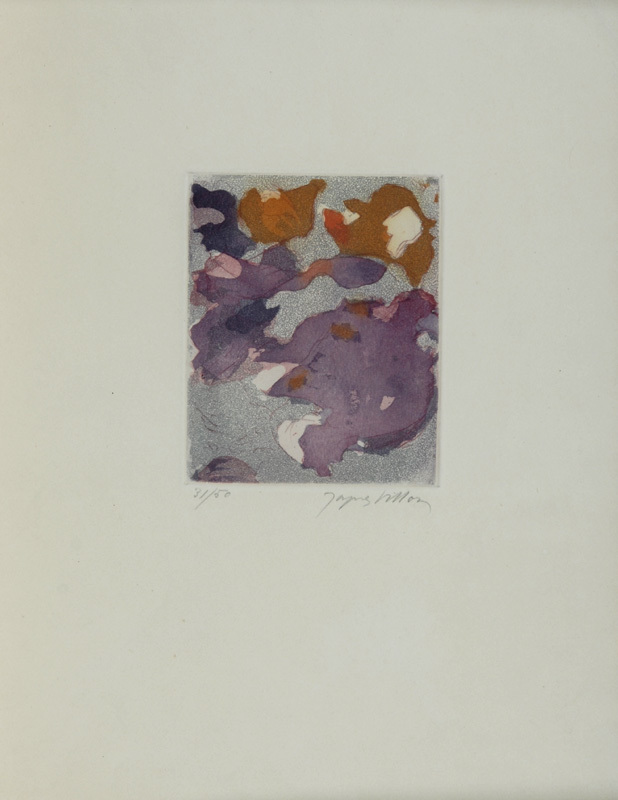 Jacques Villon, Sheet from "A poèmes rompus"