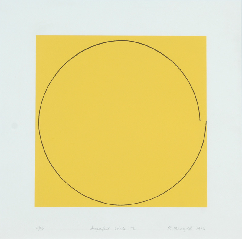Robert Mangold, Imperfect Circle 2