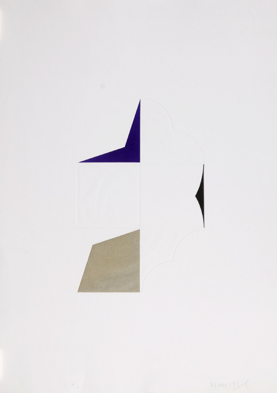 Gottfried Honegger, 2 sheets: Untitled