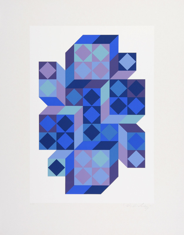 Victor Vasarely, Composition