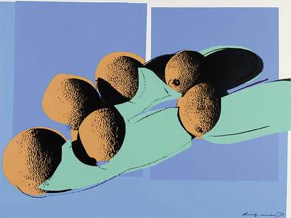 Cantaloupes I, aus "Space Fruit: Still Lifes"