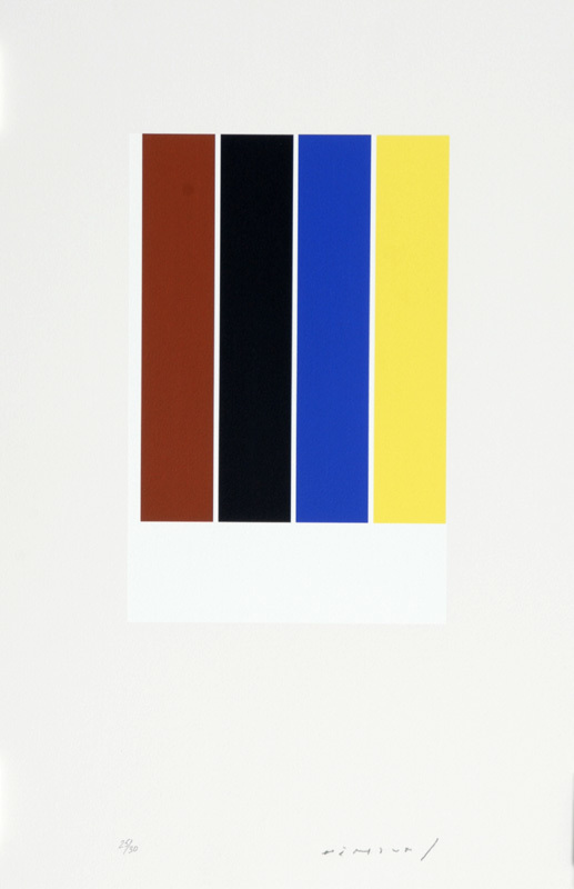 Aurélie Nemours, 2 sheets: Sans titre