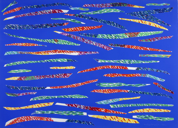 Piero Dorazio, Sheet from "Wig Wam", 1991