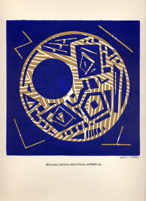 8 Blätter aus "Zehn späte Sinngefüge", 1974