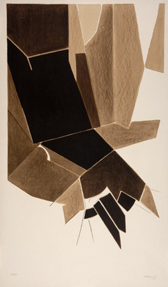 2 sheets: Untitled, 1956; Gotica III