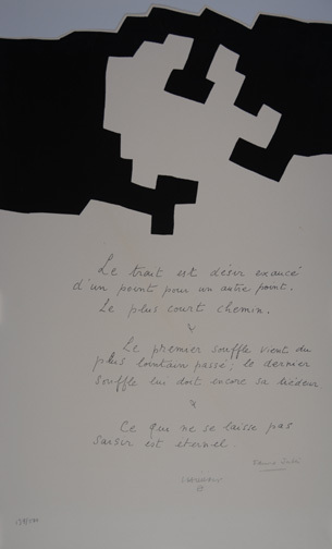 Eduardo Chillida, Placards, 1975