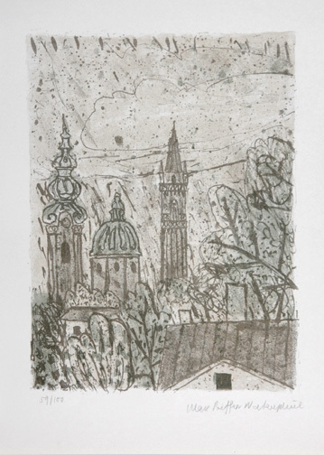 Max Peiffer-Watenphul, Salzburg, Peterskirche und Franziskanerkirche, 1962