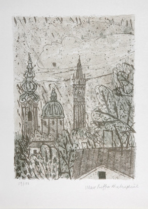 Salzburg, Peterskirche und Franziskanerkirche, 1962
