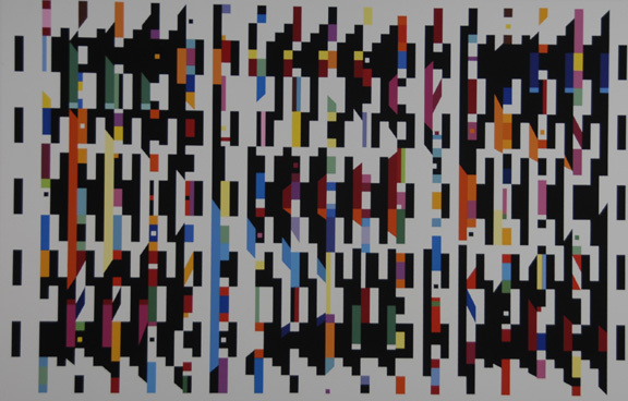 Yaacov Agam, 2 Blätter: Komposition