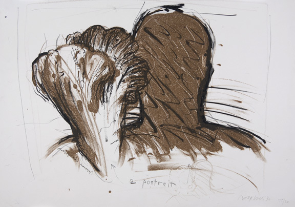 Rolf Iseli, 2 Portraits, 1972
