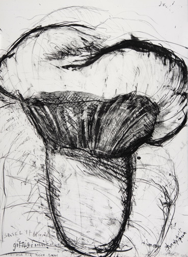 Rolf Iseli, giftig-schwarz, 1973