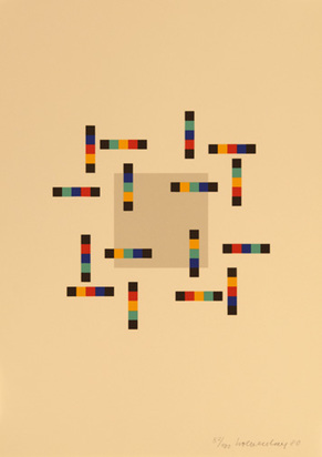 Portfolio. Vier variationen um ein quadrat, 1980