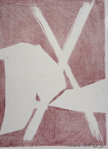 Rolf Iseli, Zerstörter Stein, 1967