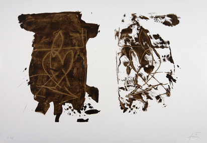 Sheet from "Sinnieren über Schmutz", 1976/78