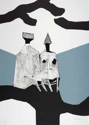 Two Seated Figures, 1971