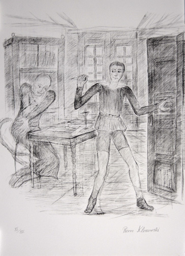 Balthazar Klossowsky, Le couteau, 1991