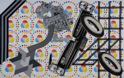 4 Blätter: Doublebubblebrain, 1968; TURBOsonic, 1968; PNEUmatics, 1968; SUNgleam, 1968