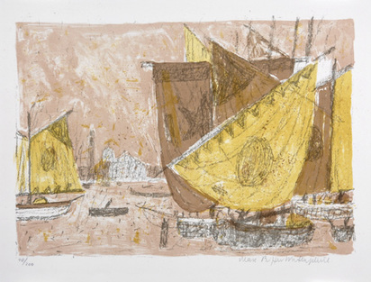 Venedig, Segel von San Giorgio Maggiore, 1957
