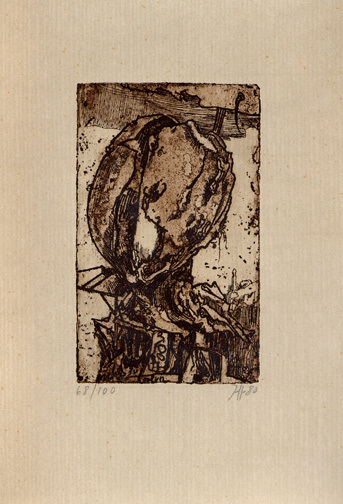 Horst Janssen, 2 sheets: Untitled, 1980