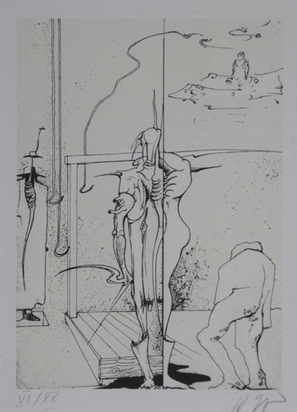 Warten auf Godot I, aus "Ein Fressen für den Psychiater", 1966