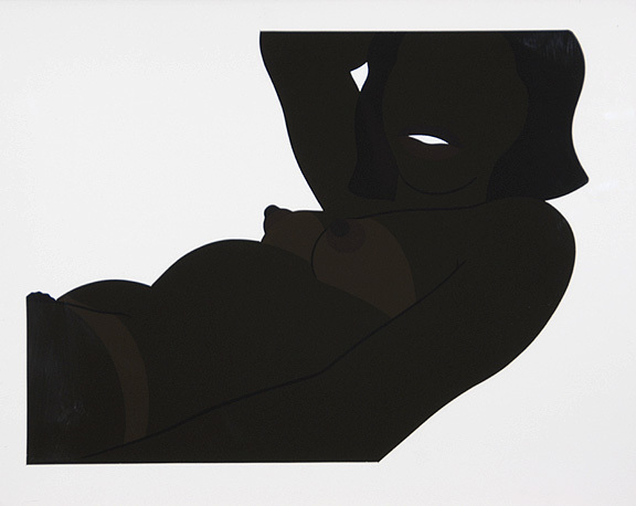 Tom Wesselmann, Great American Brown Nude Cut Out, 1971