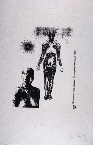 Kiki Smith, 2 Blätter: Silent Work, 1992; Ohne Titel, 1992
