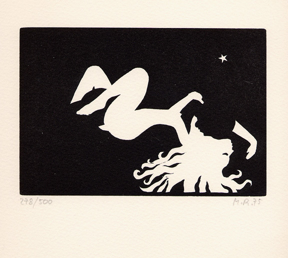 Markus Raetz, Liebespaar, 1975