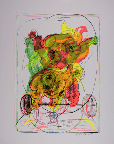 Dieter Roth, Selbsthebetraum, 1981